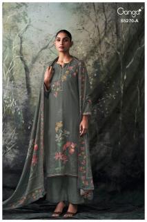 Ganga yutisha 5270 wholesale ladies dress material suppliers
